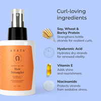 Thumbnail for Arata Curl Hair Detangler With Hyaluronic Acid, Niacinamide