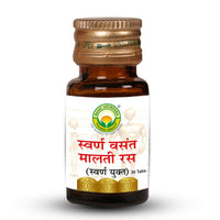 Thumbnail for Basic Ayurveda Swarn Vasant Malti Ras (With Gold) Tablets