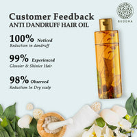 Thumbnail for Buddha Natural Anti Dandruff Hair Oil Controls Dandruff And Revitalizes Hair