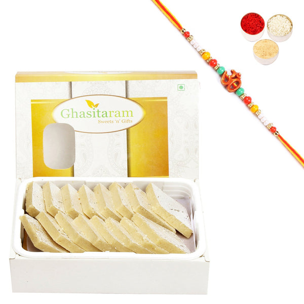 ghasitaram-pure-kaju-katlis-box-with-pearl-beads-rakh