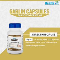 Thumbnail for Healthvit Garlin Capsules