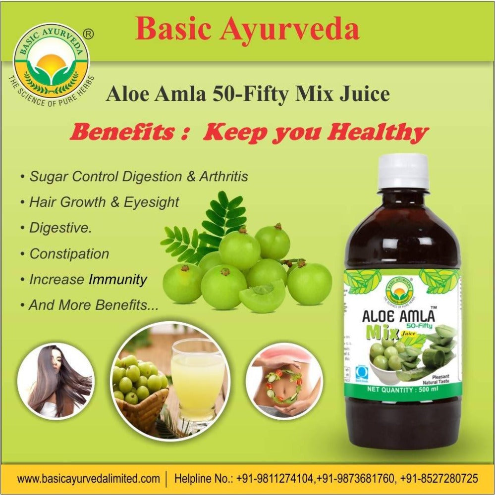 Basic Ayurveda Aloe Amla 50