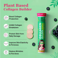 Thumbnail for Chicnutrix Plant Based Collagen Builder Tablets for Youthful & Firm Skin