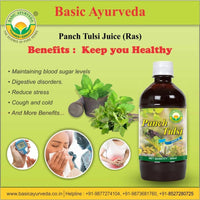 Thumbnail for Basic Ayurveda Panch Tulsi Juice Ras