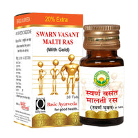 Thumbnail for basic-ayurveda-swarn-vasant-malti-ras-(with-gold)-tablets