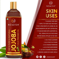 Thumbnail for Newish Pure & Natural Jojoba Oil For Hair & Skin