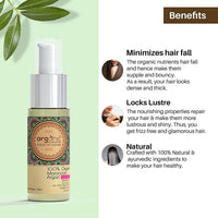 Thumbnail for Aaryanveda Arganic Organic Moroccan Argan Hair Serum