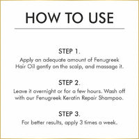 Thumbnail for Nuerma Science Fenugreek Hair Oil to Reduce Dryness & Improve Hair Shine