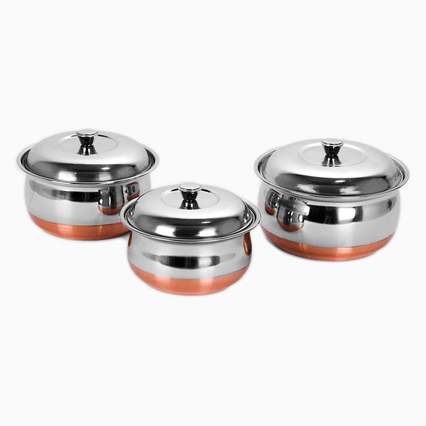 stainless-steel-copper-bottom-multipurpose-cook-&-serve-handi-with-lid
