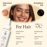 Thumbnail for Indulgeo Essentials Cold Pressed Sweet Almond Oil