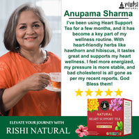 Thumbnail for Rishi Natural Heart Support Herbal Tea