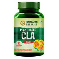 Thumbnail for himalayan-organics-plant-based-cla-1000-healthy-weight-management-vegetarian-capsules