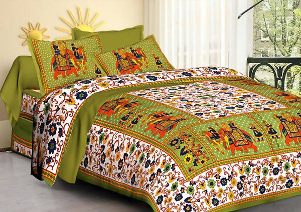 vamika-printed-cotton-green-bedsheet-with-pillow-covers-(leoc_hthy_g