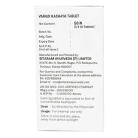 Thumbnail for Sitaram Ayurveda Varadi Kashaya Tablet