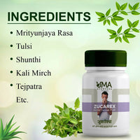Thumbnail for Uma Ayurveda Zucarex Tablets