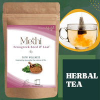Thumbnail for Satvi Wellness Methi Tea Bags | Fenugreek Seeds and Leaves