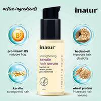 Thumbnail for Inatur Strengthening Keratin Hair Serum