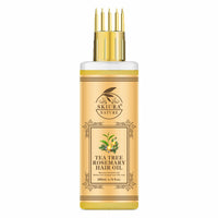 Thumbnail for skiura-nature-tea-tree-rosemary-hair-oil-for-strong-healthy-hair-and-dandruff-fre