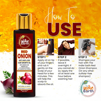 Thumbnail for The Indie Earth Red Onion Anti Hair Loss & Hair Growth Combo