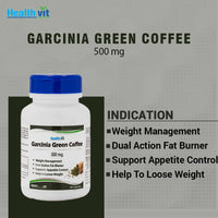 Thumbnail for Healthvit Garcinia Green Coffee Capsules