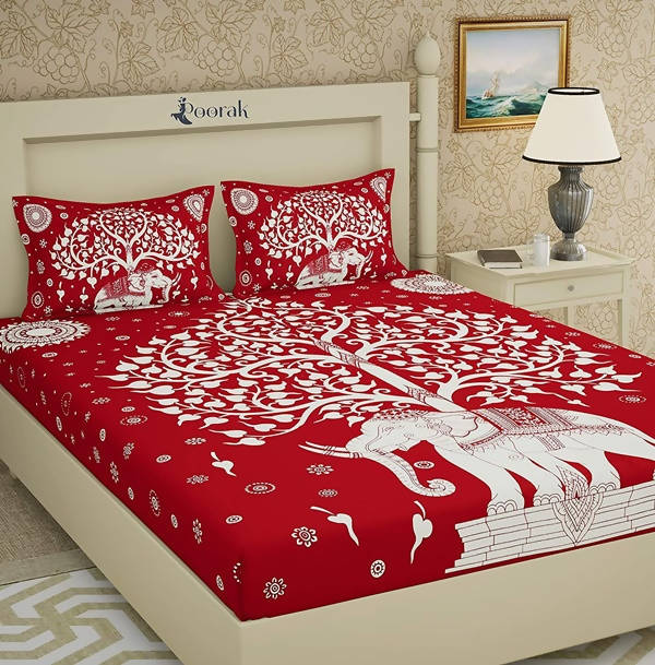 vamika-printed-cotton-red-color-bedsheet-with-pillow-covers-(leoc_skhty_red