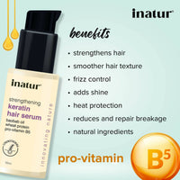 Thumbnail for Inatur Strengthening Keratin Hair Serum