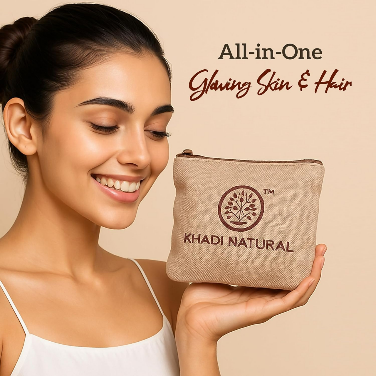 Khadi Natural Travel Kit Skincare & Haircare Essentials On