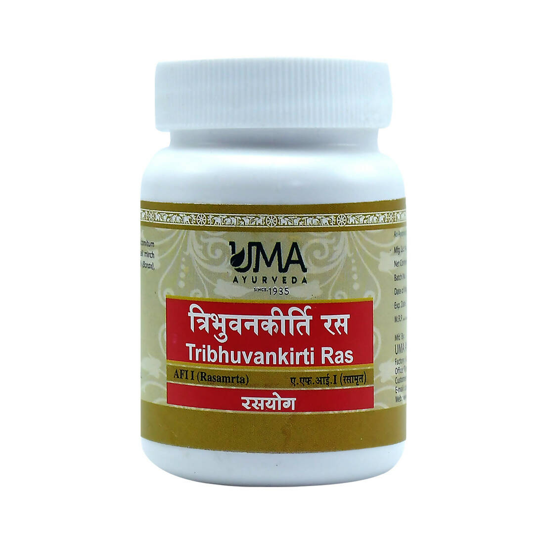 uma-ayurveda-tribhuvan-kirti-ras-tablets