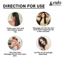 Thumbnail for Rishi Natural Apricot Oil Wood Pressed 100% Pure