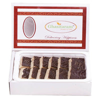 Thumbnail for ghasitaram-chocolate-coated-kaju-katli-sweet