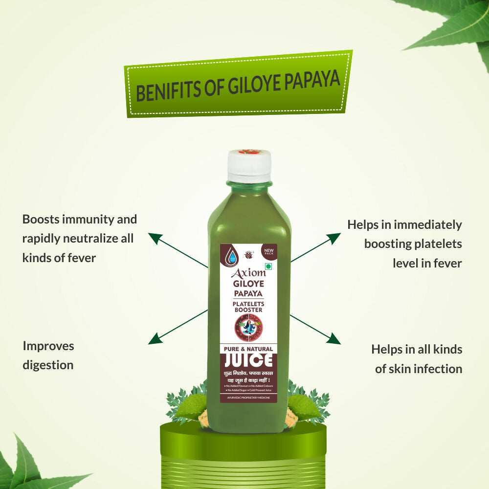 Axiom Ayurveda Giloye Papaya Juice