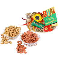 Thumbnail for bikano-rakhi-with-dryfruits-gift