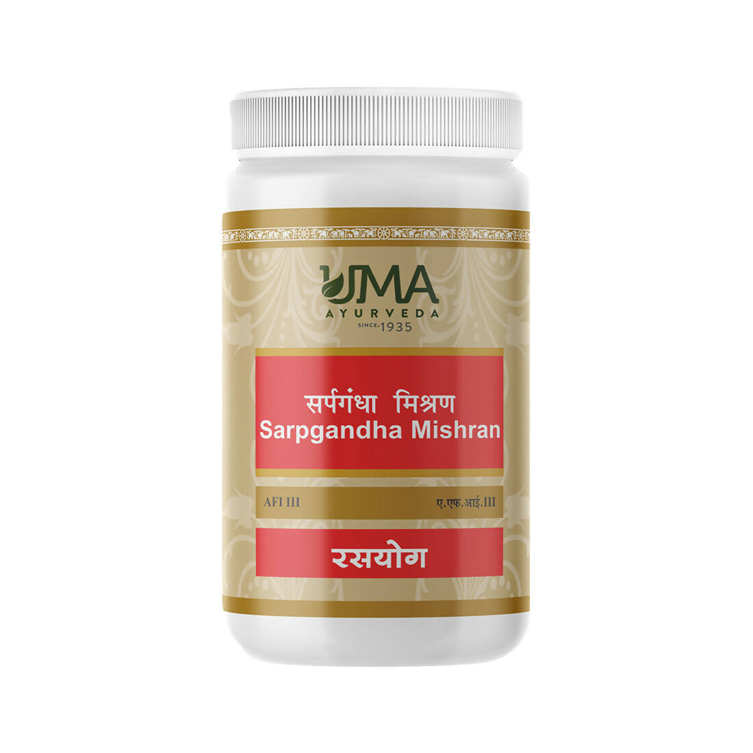 uma-ayurveda-sarpgandha-mishran-tablets