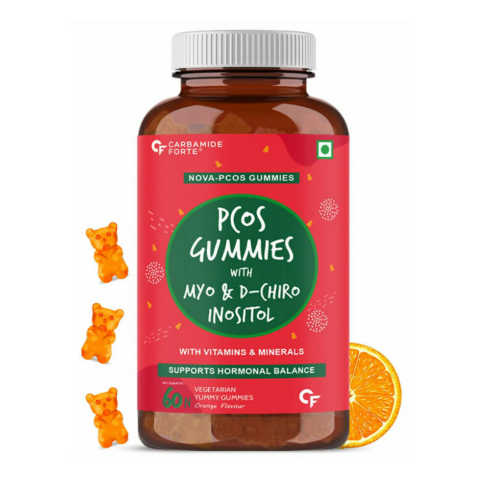 Carbamide Forte PCOS Gummies for Women with Myo & D Chiro Inositol