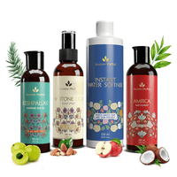 Thumbnail for avimee-herbal-anti-dandruff-kit-with-keshpallav-hair-oil-&-instant-water-softener,-fights-dandruff-&-moisturises-scalp-naturally