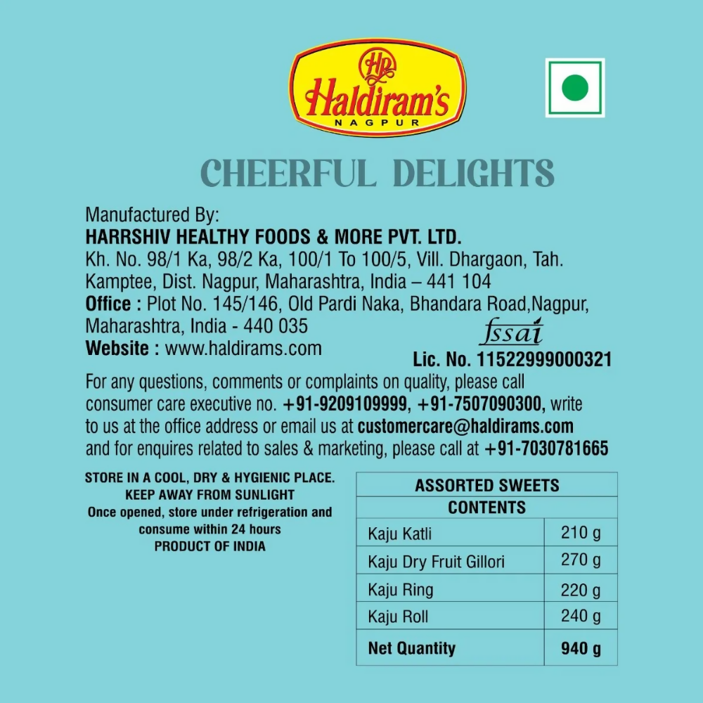 Haldiram is Cheerful Delights