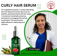 Thumbnail for Ivory Natural Curly Hair Serum For Smooth Even Curls And Silky