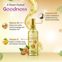 Thumbnail for Aaryanveda Hair Serum Vitalized with Walnut Oil