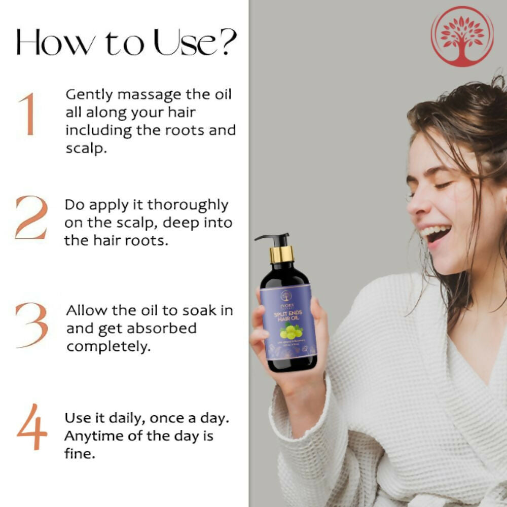 Ivory Natural Splits Ends Repair Hair Oil