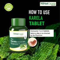Thumbnail for Herbal Canada Karela Tablets