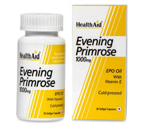 Thumbnail for healthaid-evening-primrose-oil-1000-mg-with-vitamin-e-softgel-capsules