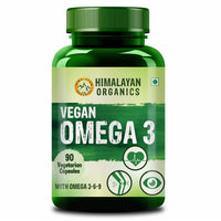 Thumbnail for Himalayan Organics Vegan Omega 3 Vegetarian Capsules
