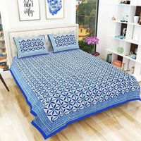 Thumbnail for queen-bedsheet-with-2-pillow-cover