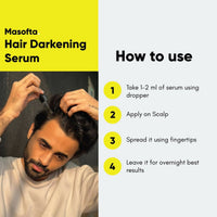 Thumbnail for Masofta Anti Grey Hair Darkening Serum