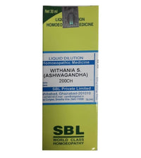 Thumbnail for sbl-homeopathy-withania-s-(ashwagandha)-dilutio