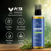 Thumbnail for Botanic Hearth 100% Pure Rosemary Oil for Hair Growth