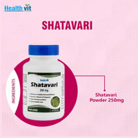 Thumbnail for Healthvit Shatavari Capsules