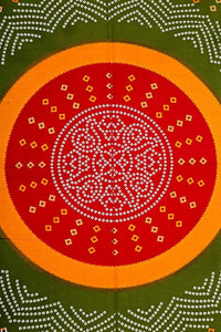 Thumbnail for Vamika Printed Cotton Red Color Beautiful Design Bedsheet With Pillow Covers (LEOC_BANDJ_R)