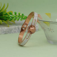Thumbnail for white color american diamond bracelet (adb245wht)