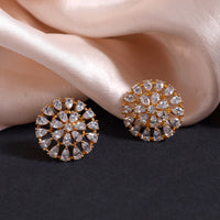Thumbnail for white color american diamond earrings (ade469wht)